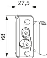 Paumellenbänder Flügelteile