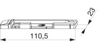 Kippschließteile 12 L Eurofalz FT 24 mm