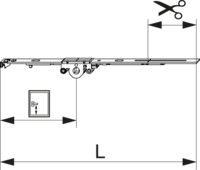Dreh-Getriebe DM 15 fix i.S.