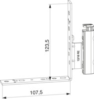 Falzecklagerbänder DT160 für Fenstertüren mit ÜV