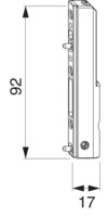 Ecklagerbänder PVC
