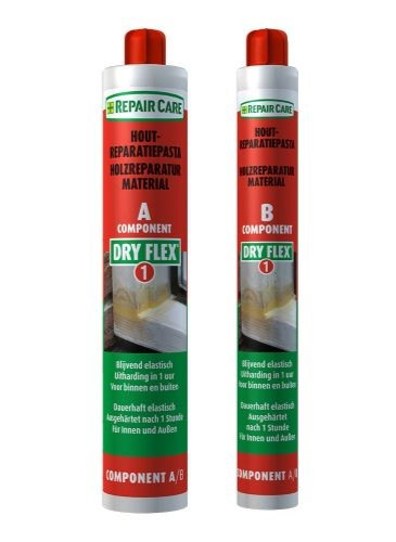 Repair Care DRY FLEX® 1 für die schnelle Holzergänzung oder Holzreparatur im Innen-und Außenbereich