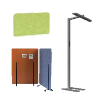 TOPFORM Zubehör für den Büroaufbau