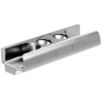 GU PSK966 Schließplatten für Holz - Silber