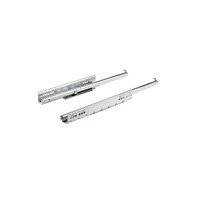 HETTICH Teilauszug Quadro 25-Set - mit Silent System - Aufschiebemontage - links/rechts - EB 20 (KD ≤ 16 mm)