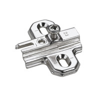 Hettich Kreuzmontageplatte mit Langloch-Höhenverstellung - zum Anschrauben