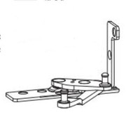 GU SC-F (verdeckt) Ecklager für Holz - NL 9 & 13
