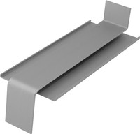 Alu H- Verbinder für Fensterbänke 40 - C34 dunkelbronze