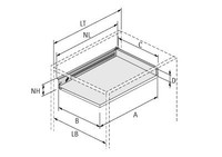 Hettich Schubkasten-Set MultiTech - weiß