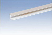 ALWO Kombi Abschlußprofil (m. Tropfrand) für 25mm Stegplatten preßblank