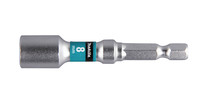 MAKITA Steckschlüssel 1/4" - schlagfest - 65mm - SW 8,0