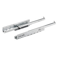 HETTICH Teilauszug Quadro 25-Set - mit Silent System - Aufsteckmontage - links/rechts - EB 20 (KD ≤ 16 mm)