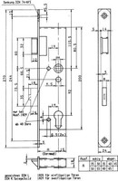 BKS Panikschloß stumpf Panikfunktion