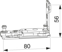 MACO Ecklager Multi Power PVC links/rechts