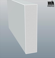 GKG-Bodeneinstand 150 mm SK Lg. 6,50 m Grau