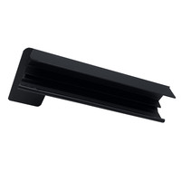 Alu Bordstück - aufsteckbar Putz - Braun C34