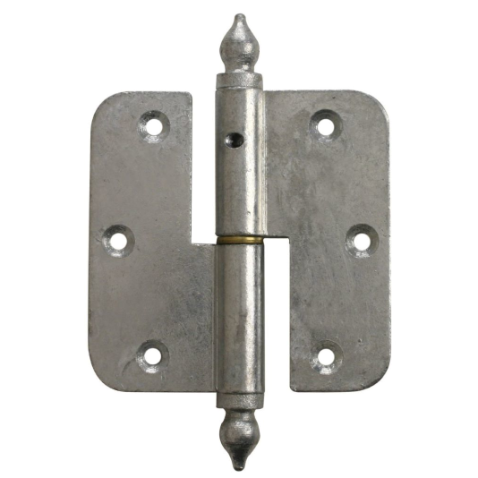 Auf dem Bild ist ein dänisches Aufsatzband mit Zierkopf in feuerverzinkt zu sehen.