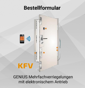 GENIUS Mehrfachverriegelungen mit elektronischem Antrieb
